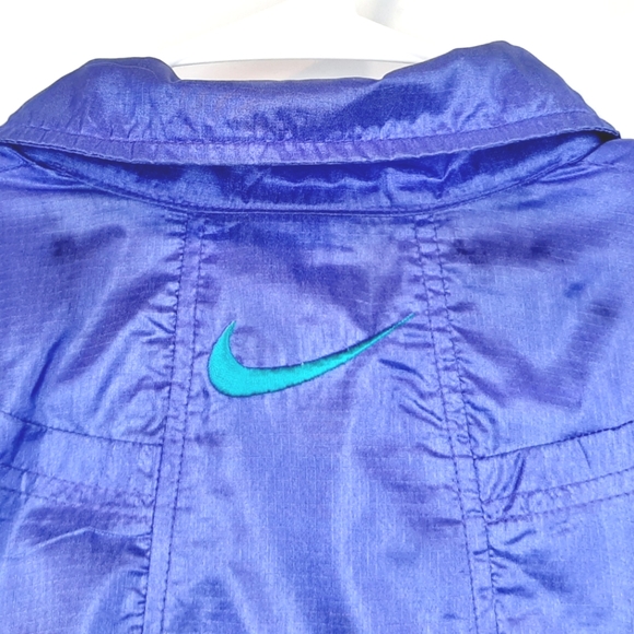 Vintage Nike Lady Foot Locker Windbreaker Track Jacket Size Medium 10-12 - Picture 10 of 16